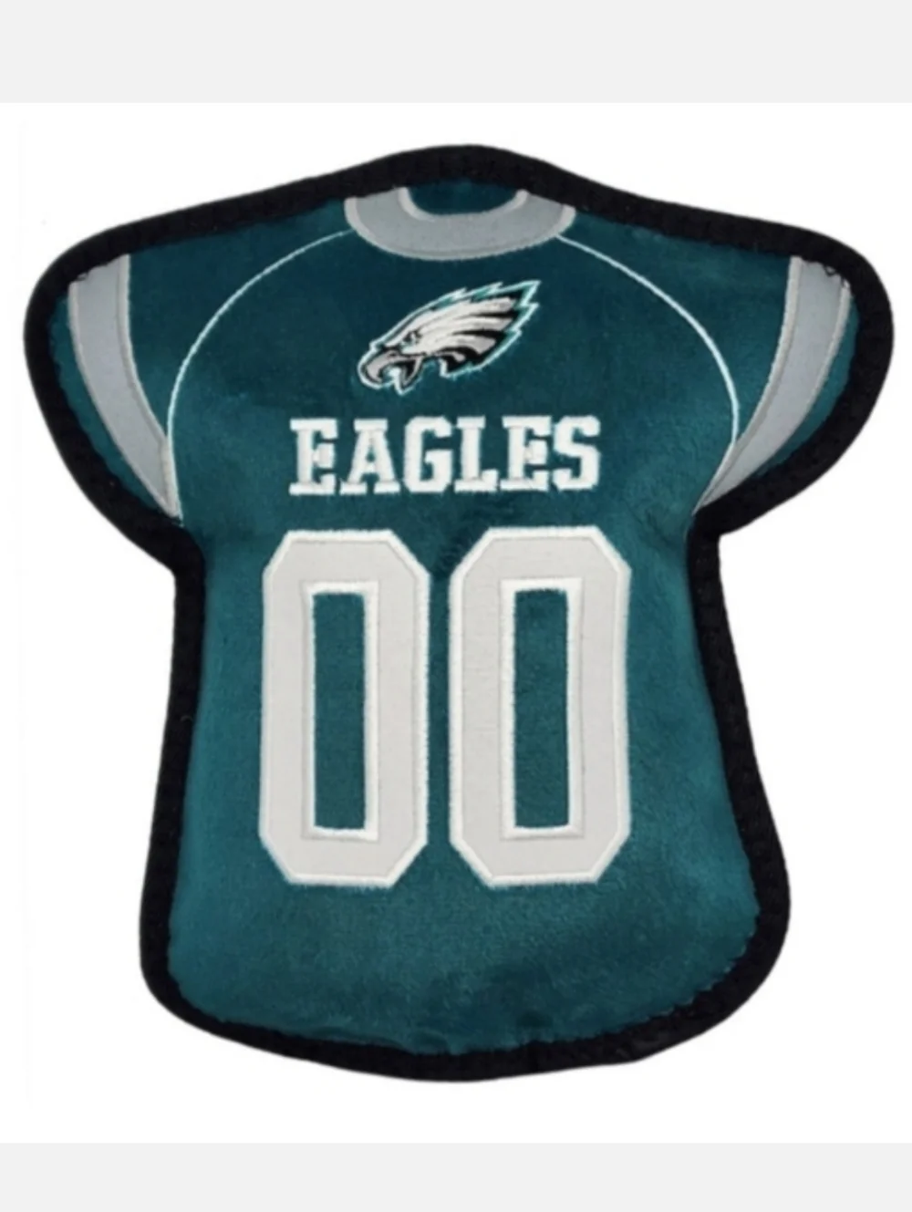 Pets First NFL Eagles Jersey Dog Toy Squeaker NWOT